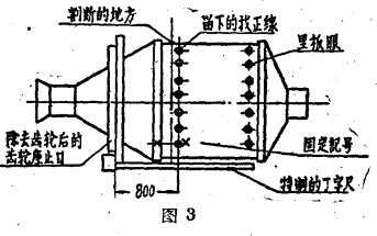找正線位置標(biāo)記
